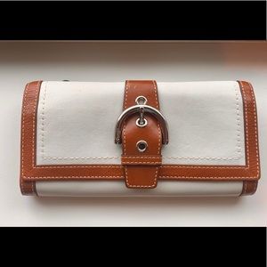 Coach leather wallet